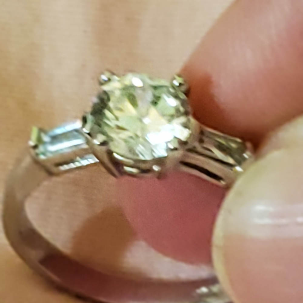 CZ Ring marked Koman.